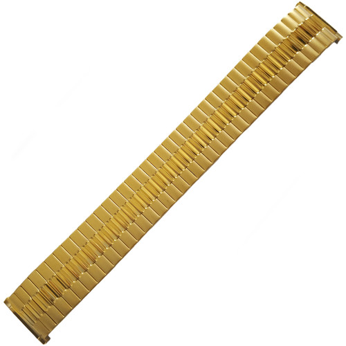 Twist-O-Flex Wide One, 16-21mm, Gold-Tone (Speidel)